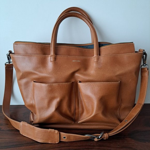 Matt & Nat Handbags - Matt & Nat Raylanmed Baby/ Overnight Bag